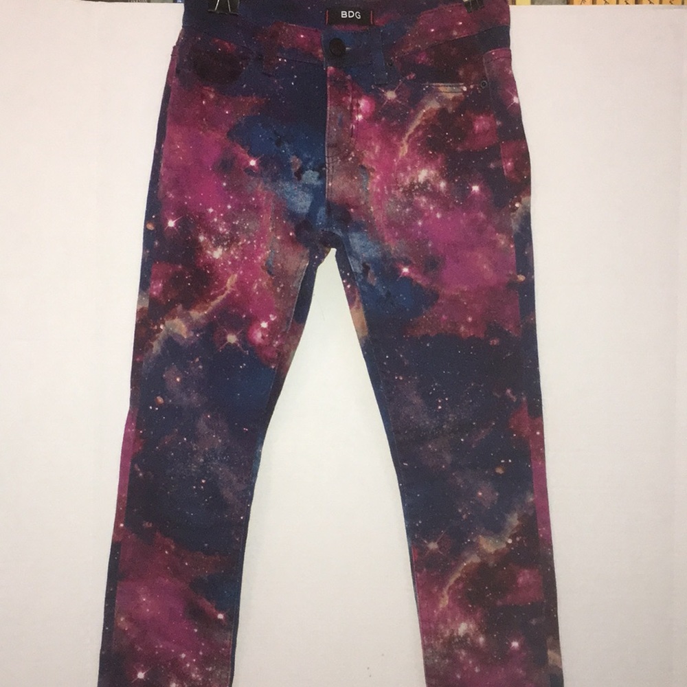 BDG Mid Rise Twig Ankle Galaxy Jeans, 25 W, 29 L